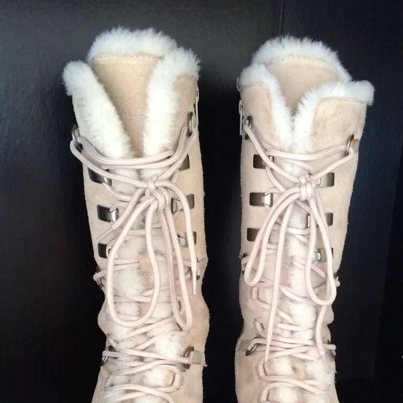 Aldo faux fur boots Clearance